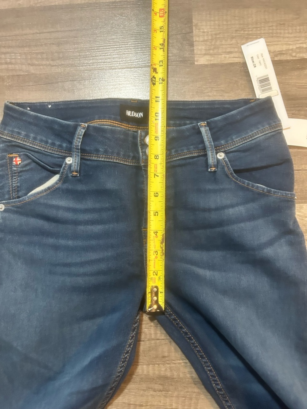 Hudson Jeans Women’s Dark Indigo Skinny Jeans size 29 NWT - Picture 10 of 10